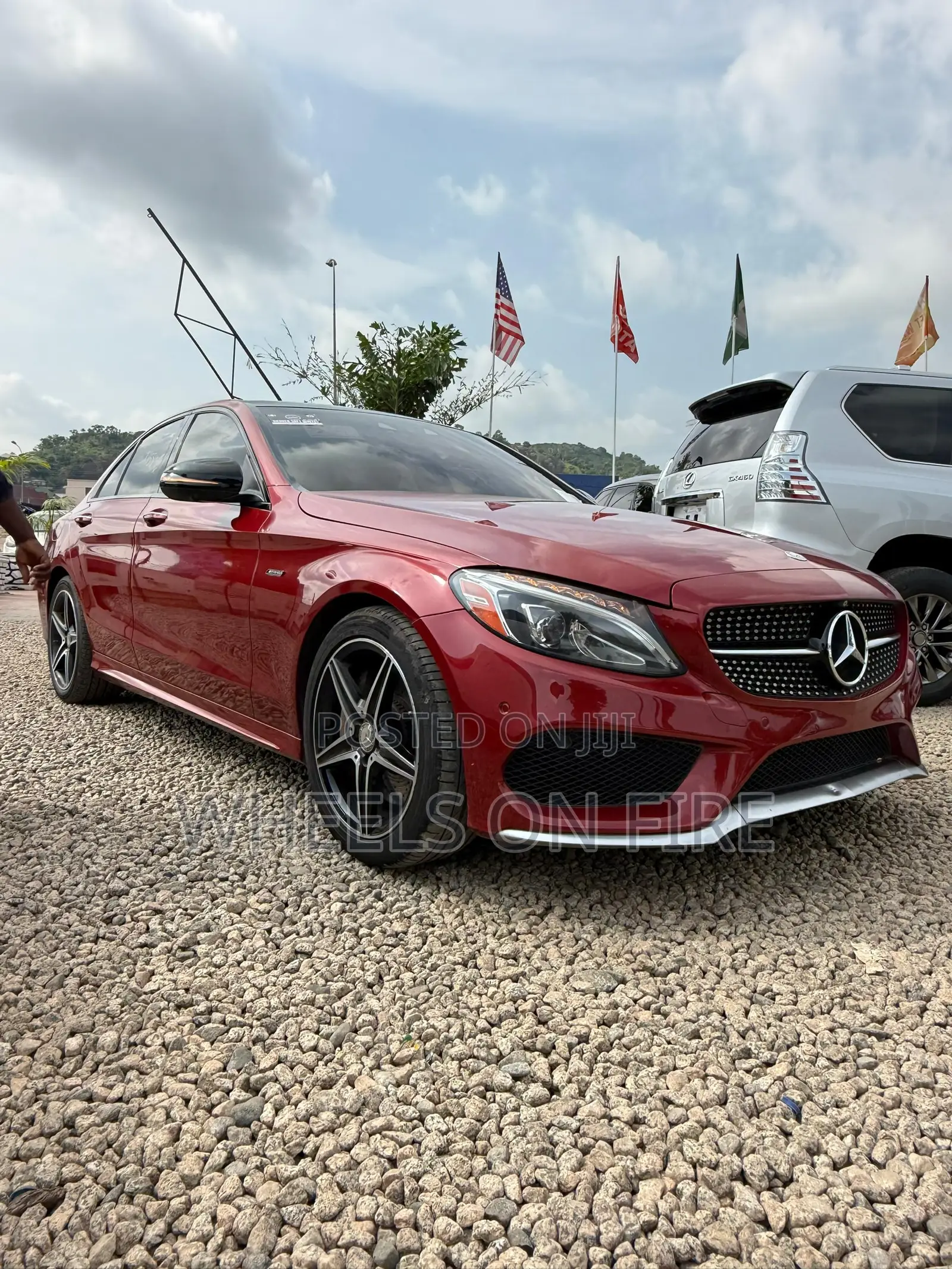 Mercedes-Benz C450 2016 Red