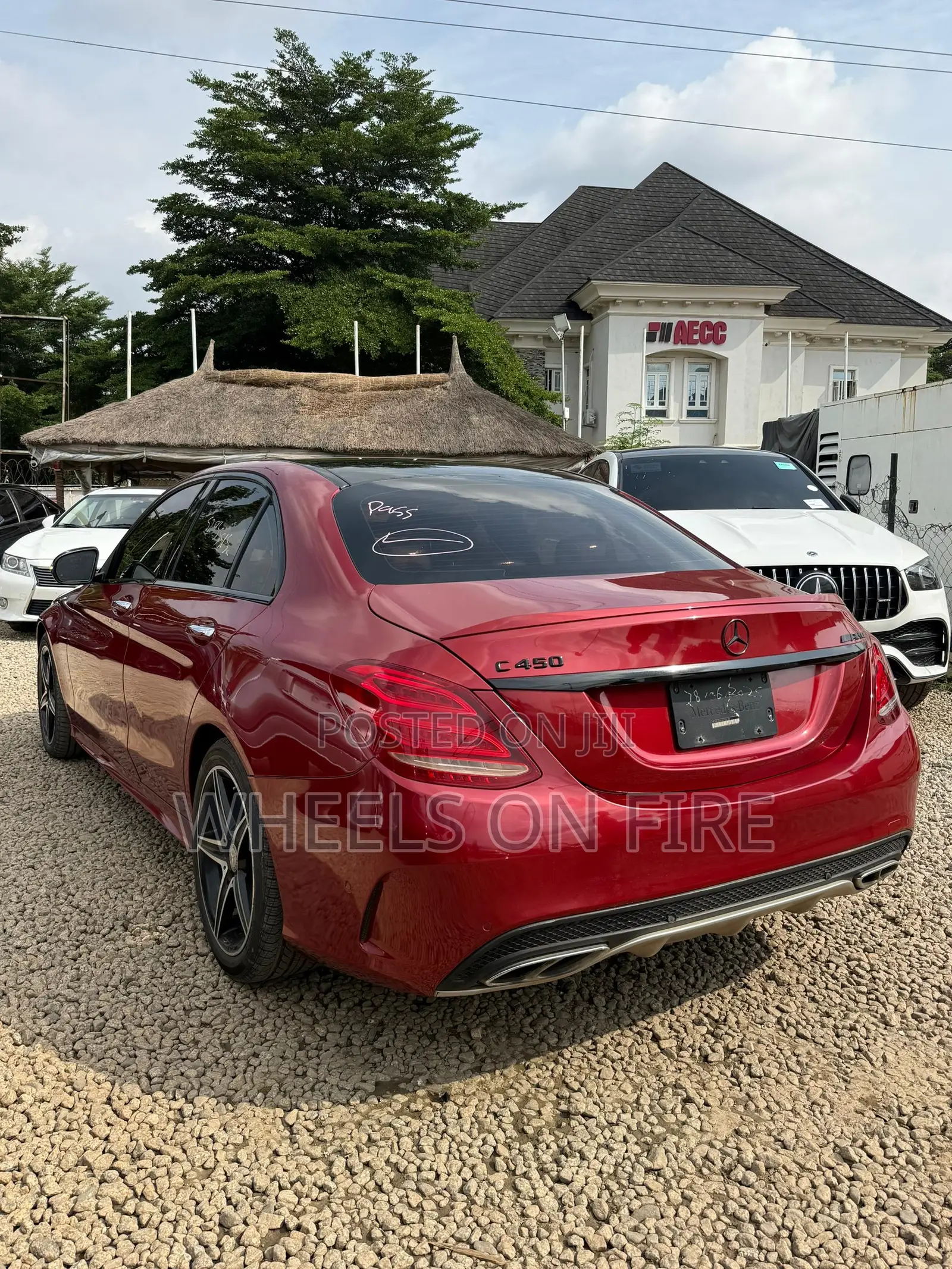 Mercedes-Benz C450 2016 Red