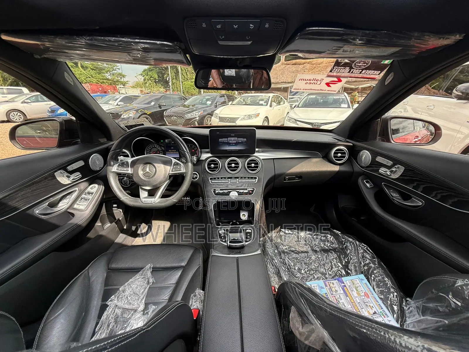 Mercedes-Benz C450 2016 Red
