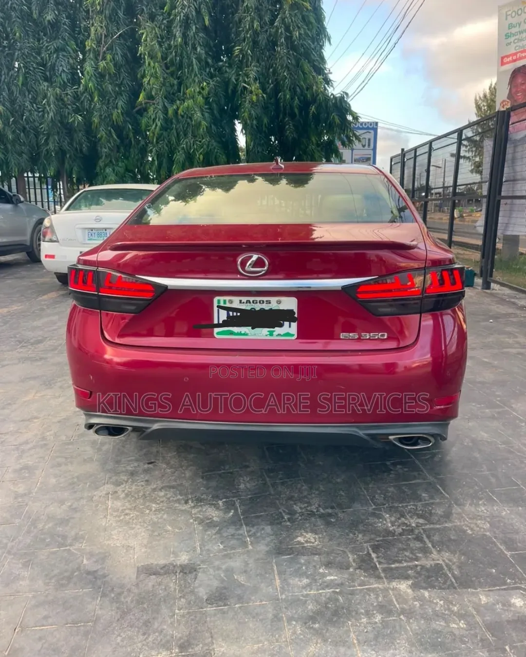 Lexus ES 2013 Red