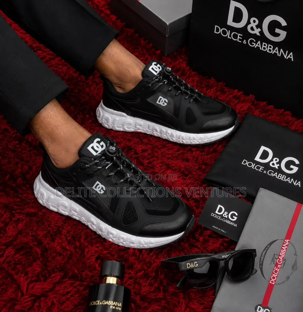 Black Dolce and Gabbana Sneakers