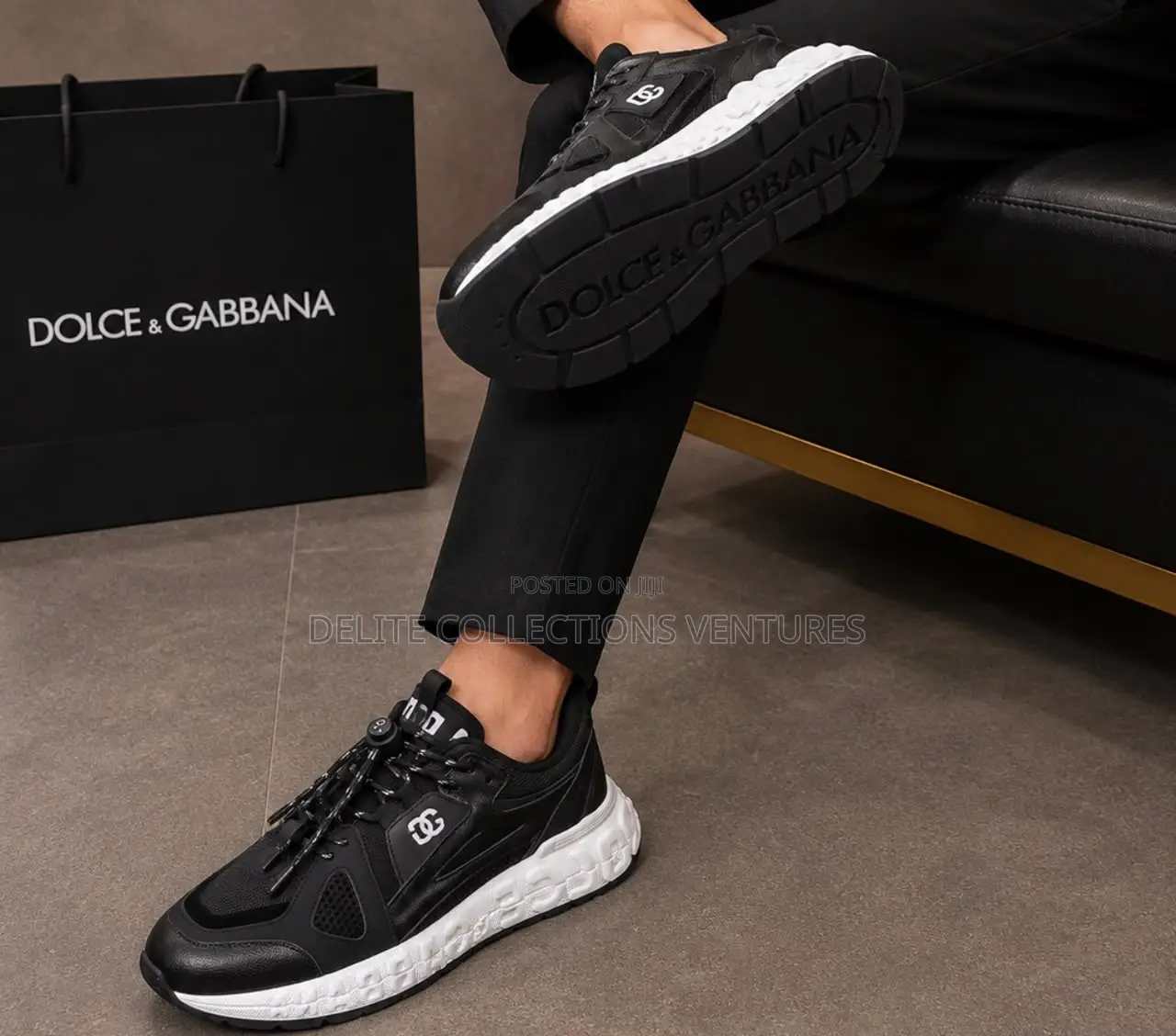 Black Dolce and Gabbana Sneakers