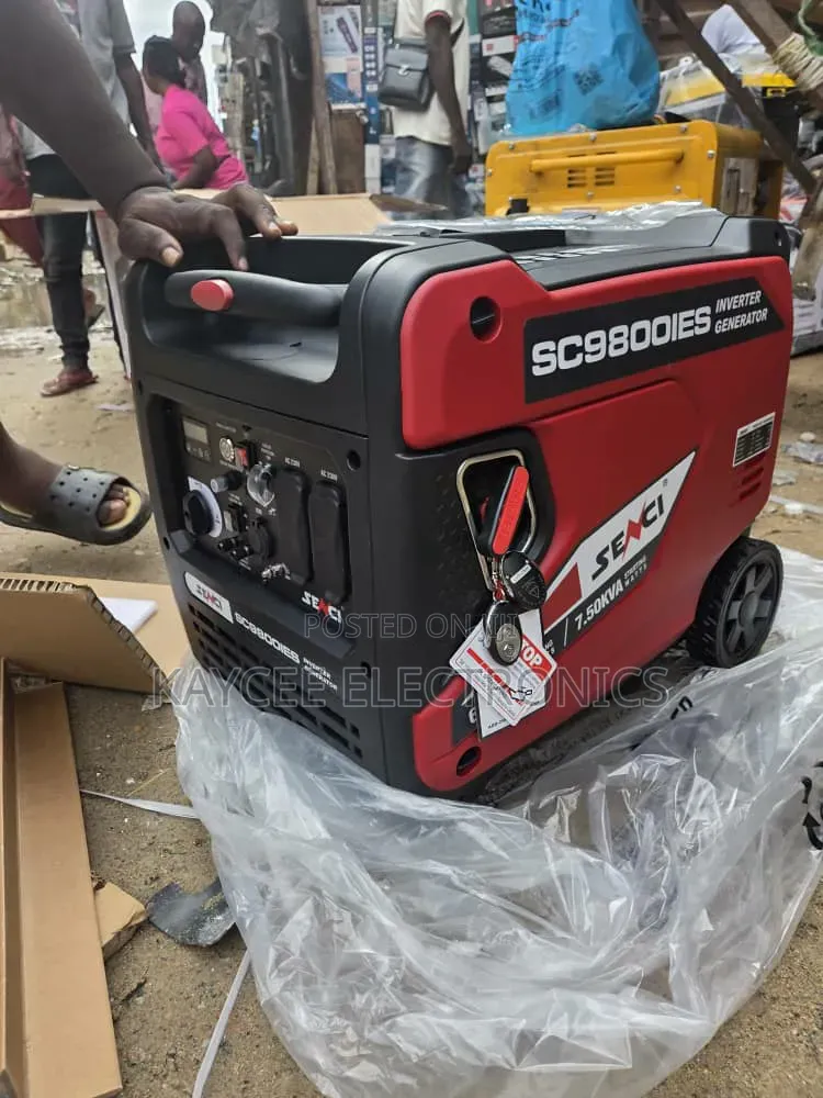 Senci Sc9800ies 7.5kva Silent Inverter Generator – Clean Power Output