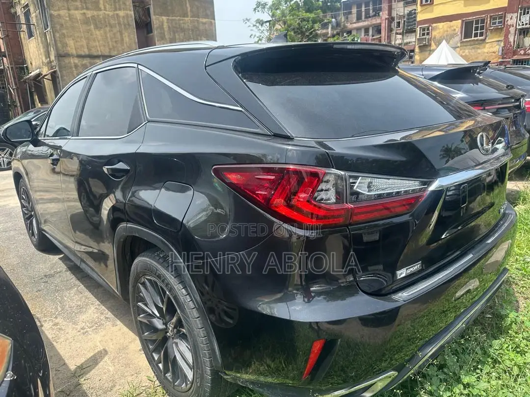 Lexus RX 350 F Sport AWD 2017 Black