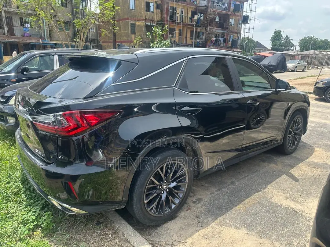 Lexus RX 350 F Sport AWD 2017 Black