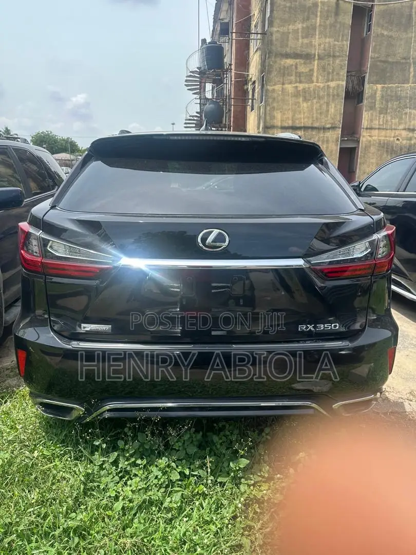 Lexus RX 350 F Sport AWD 2017 Black