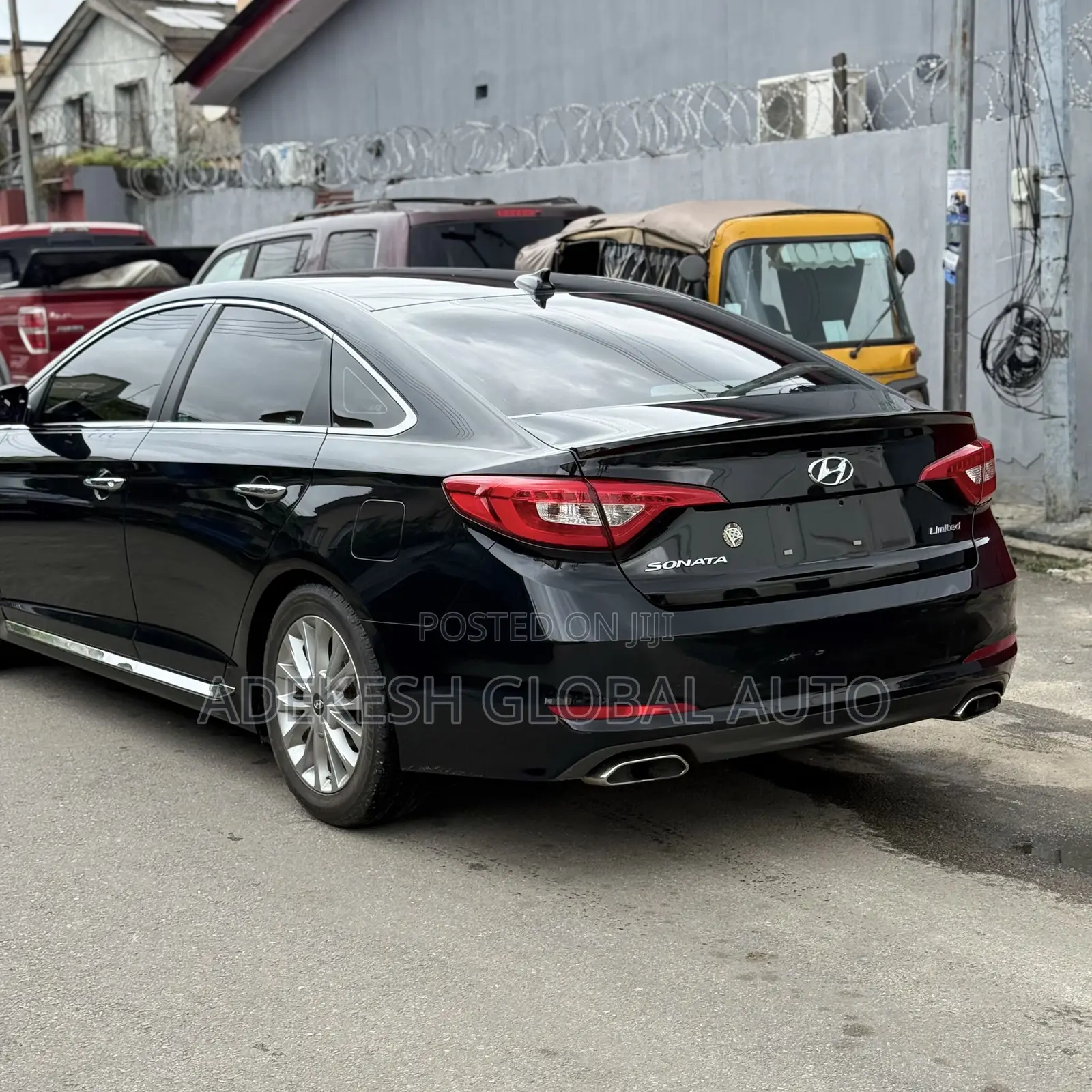Hyundai Sonata Limited 4dr Sedan (2.4L 4cyl 6A) 2015 Black