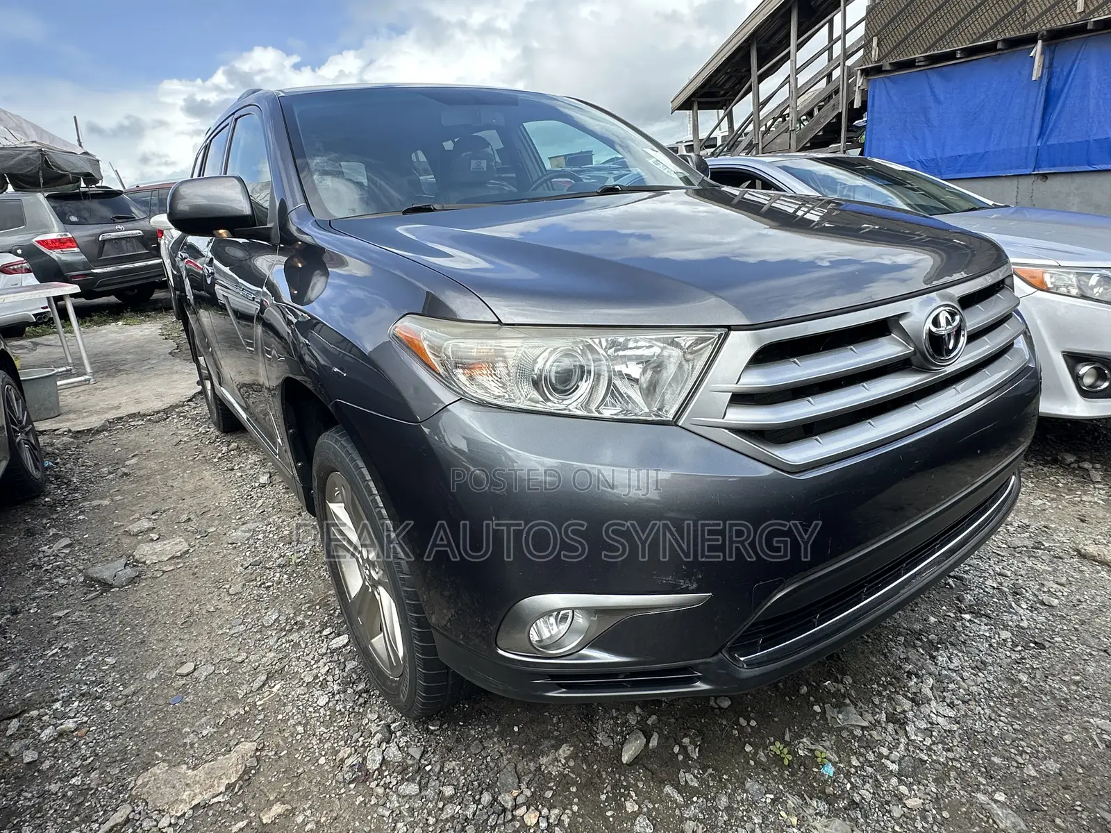 Toyota Highlander Limited 3.5l 4WD 2013 Gray