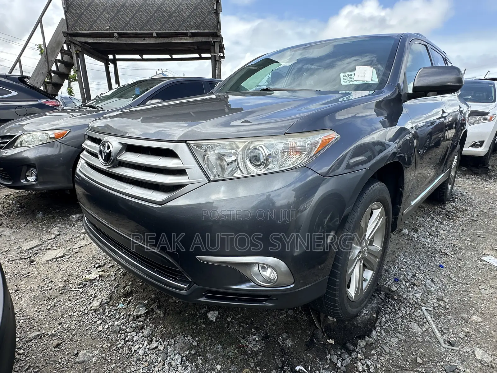 Toyota Highlander Limited 3.5l 4WD 2013 Gray