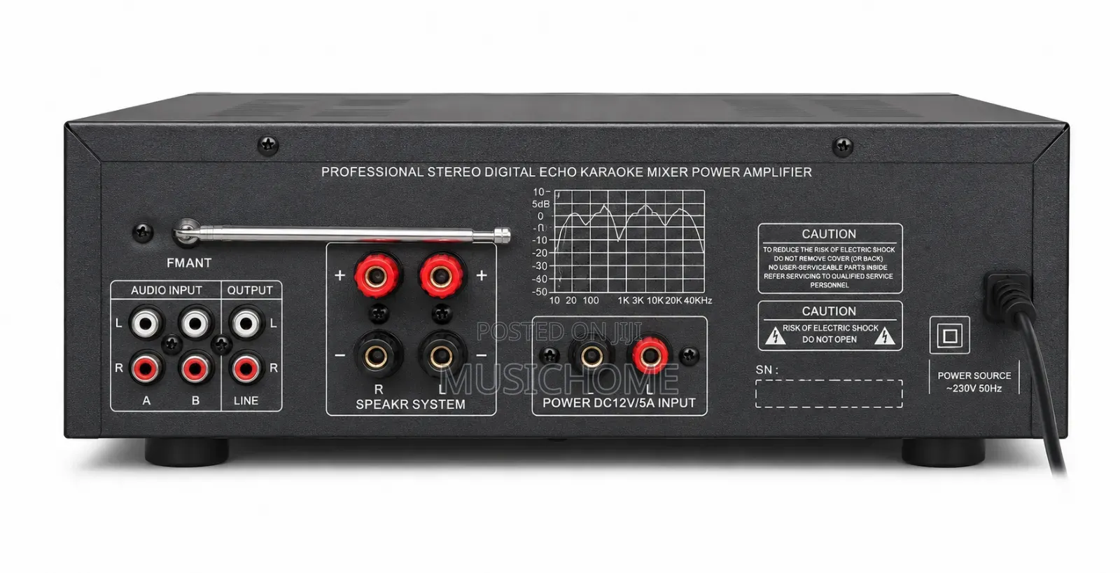 Bluetooth Amplifier 326bt for Home Speakers