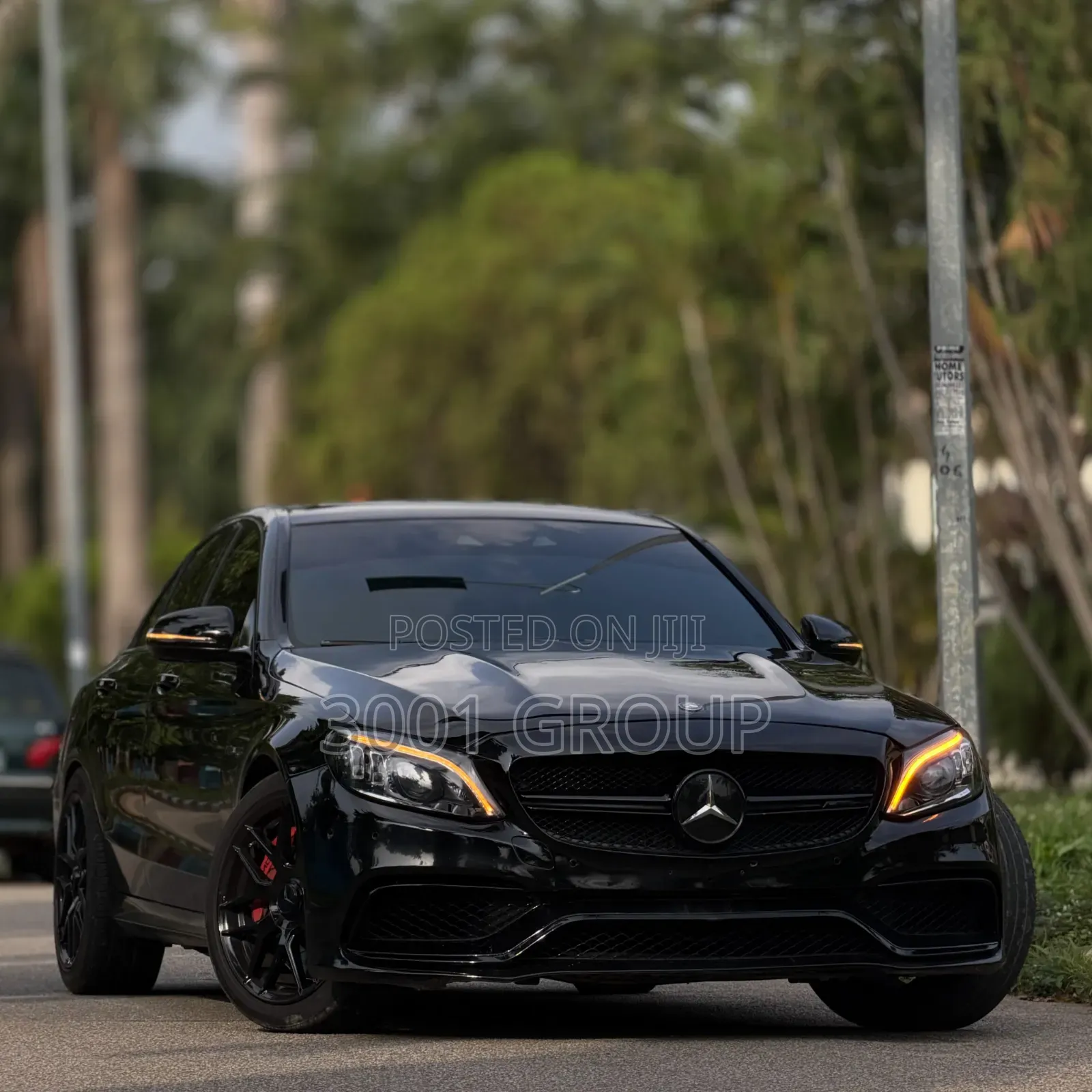 Mercedes-Benz C63 2020 Black