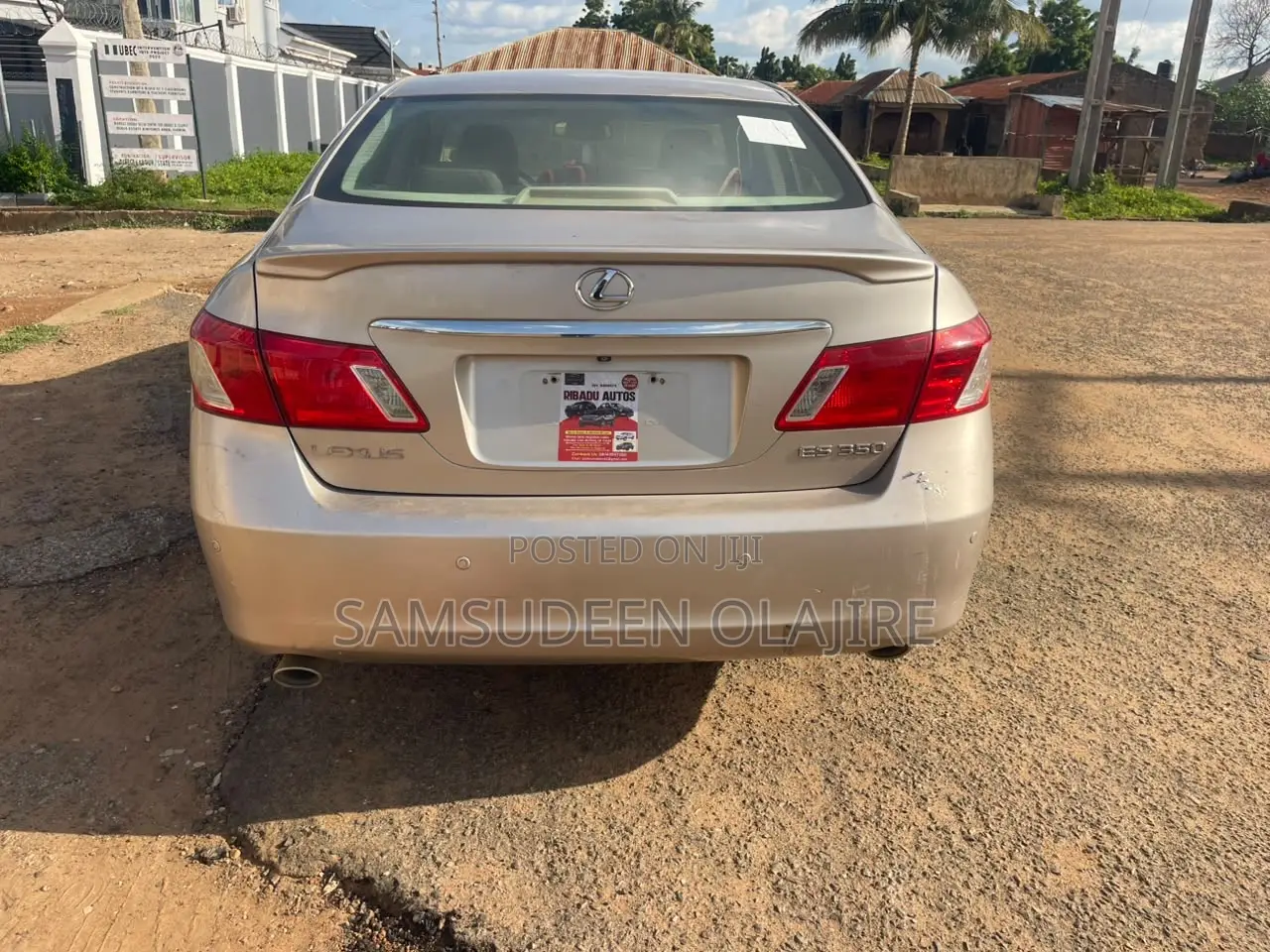 Lexus ES 350 2008 Gold