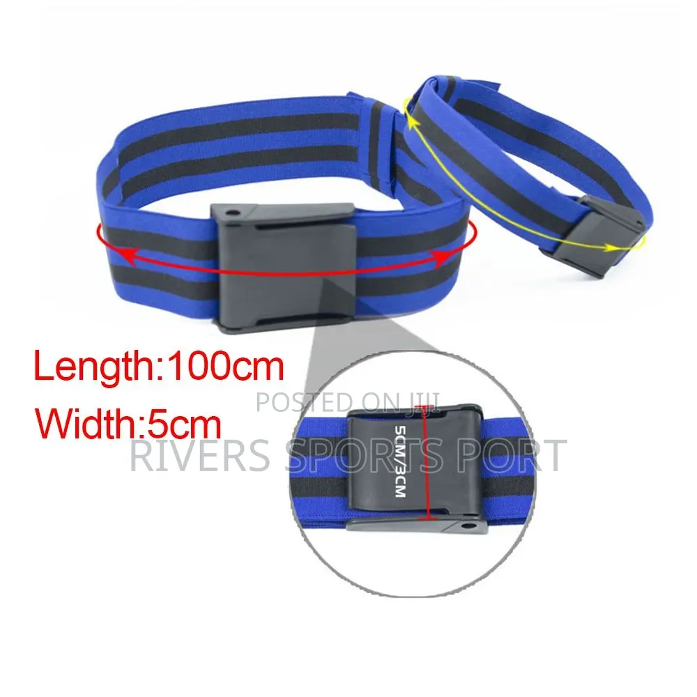 BFR Rigid Blood Flow Restriction Glute Band for Arms Legs Occlusion