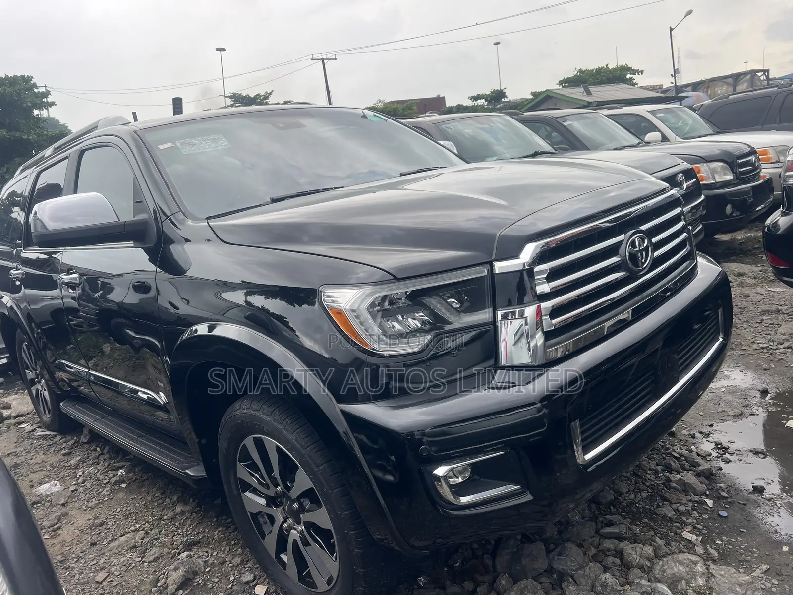 Toyota Sequoia Platinum 4x4 2020 Black