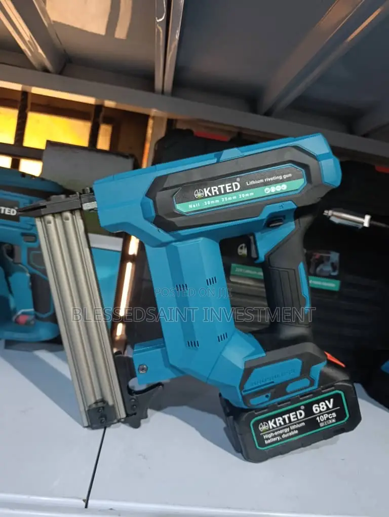 Krted Cordless Brad Nailer 68volts Nail Gun
