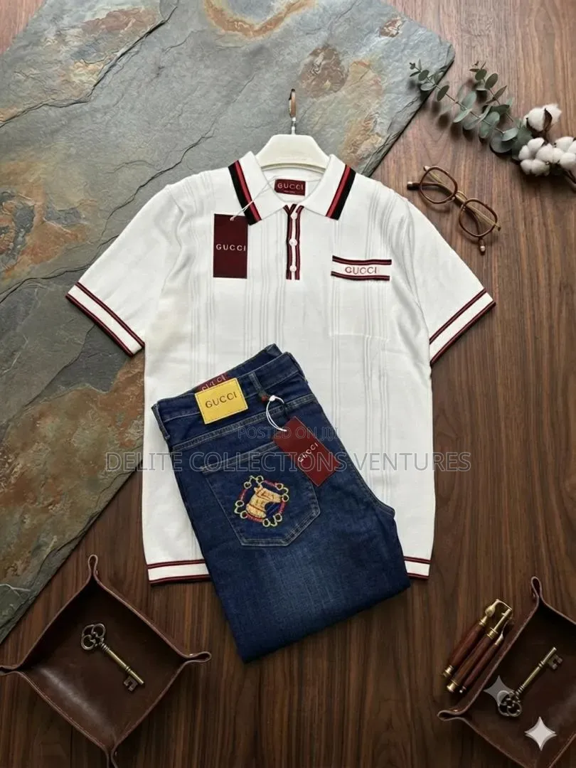 New Gucci Jeans-polo Combo