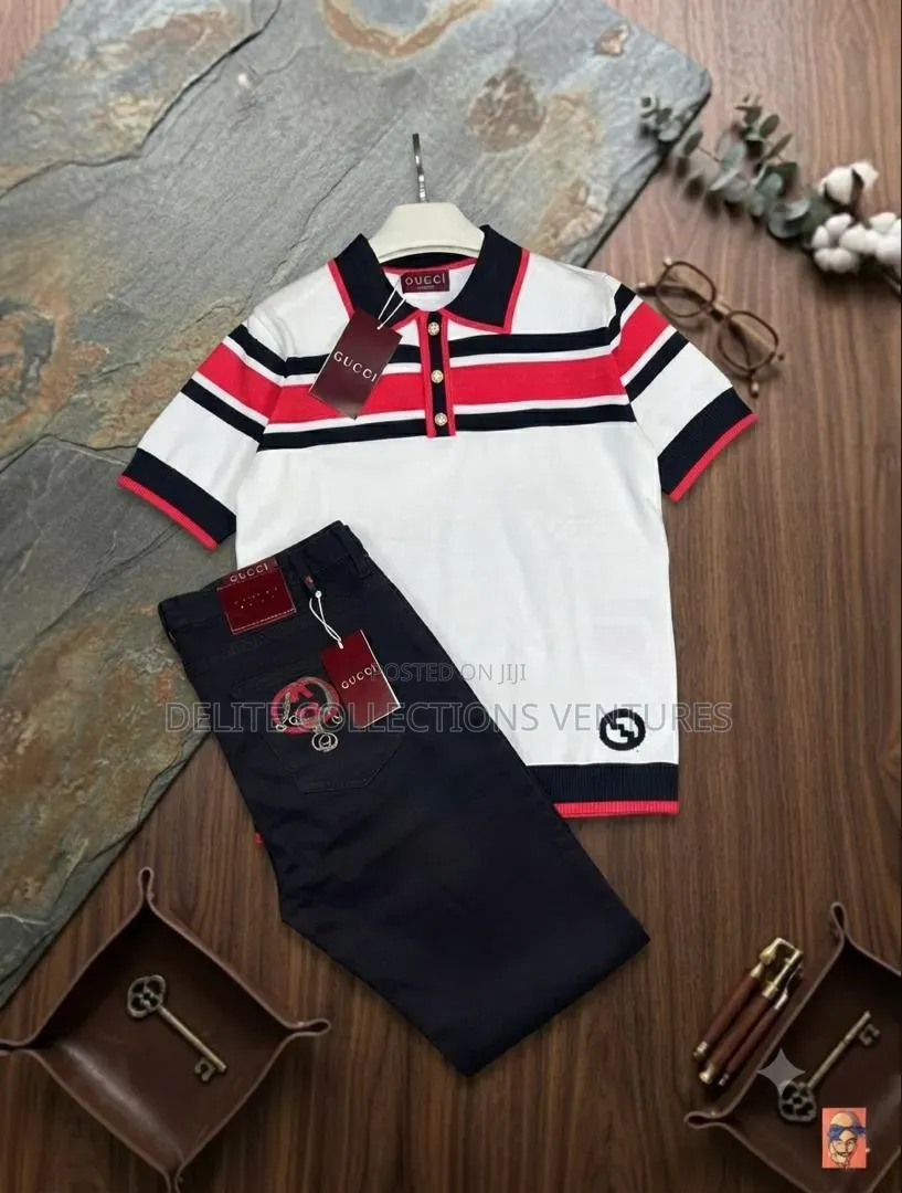 New Gucci Jeans-polo Combo