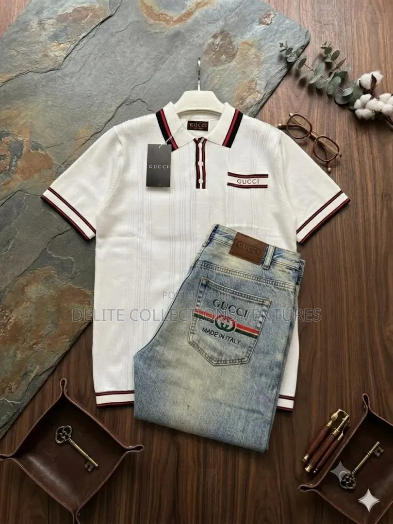 New Gucci Jeans-polo Combo