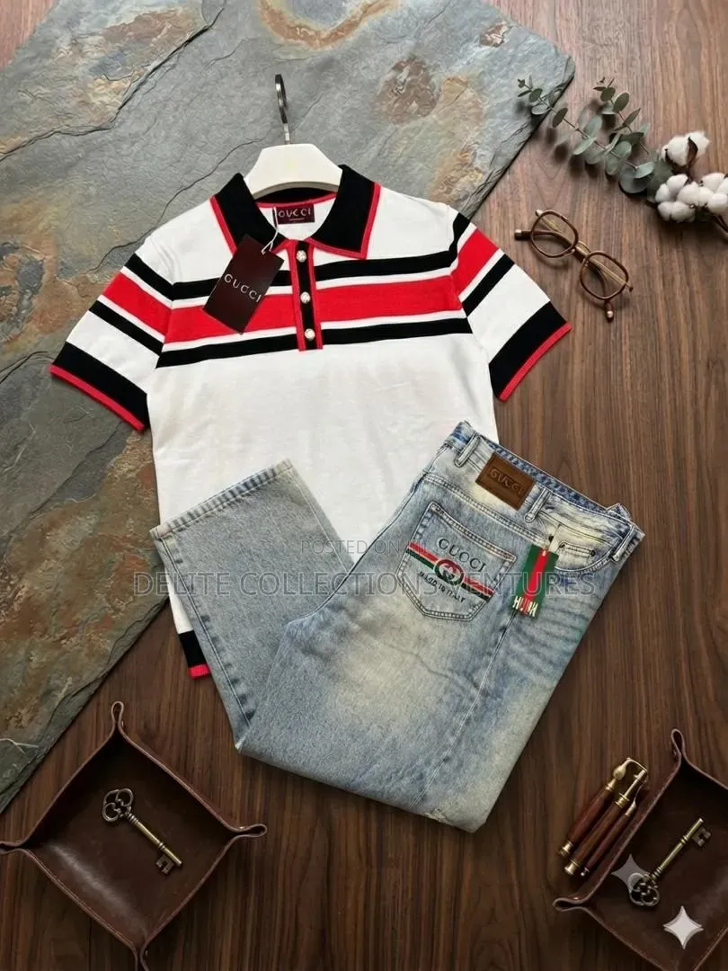 New Gucci Jeans-polo Combo