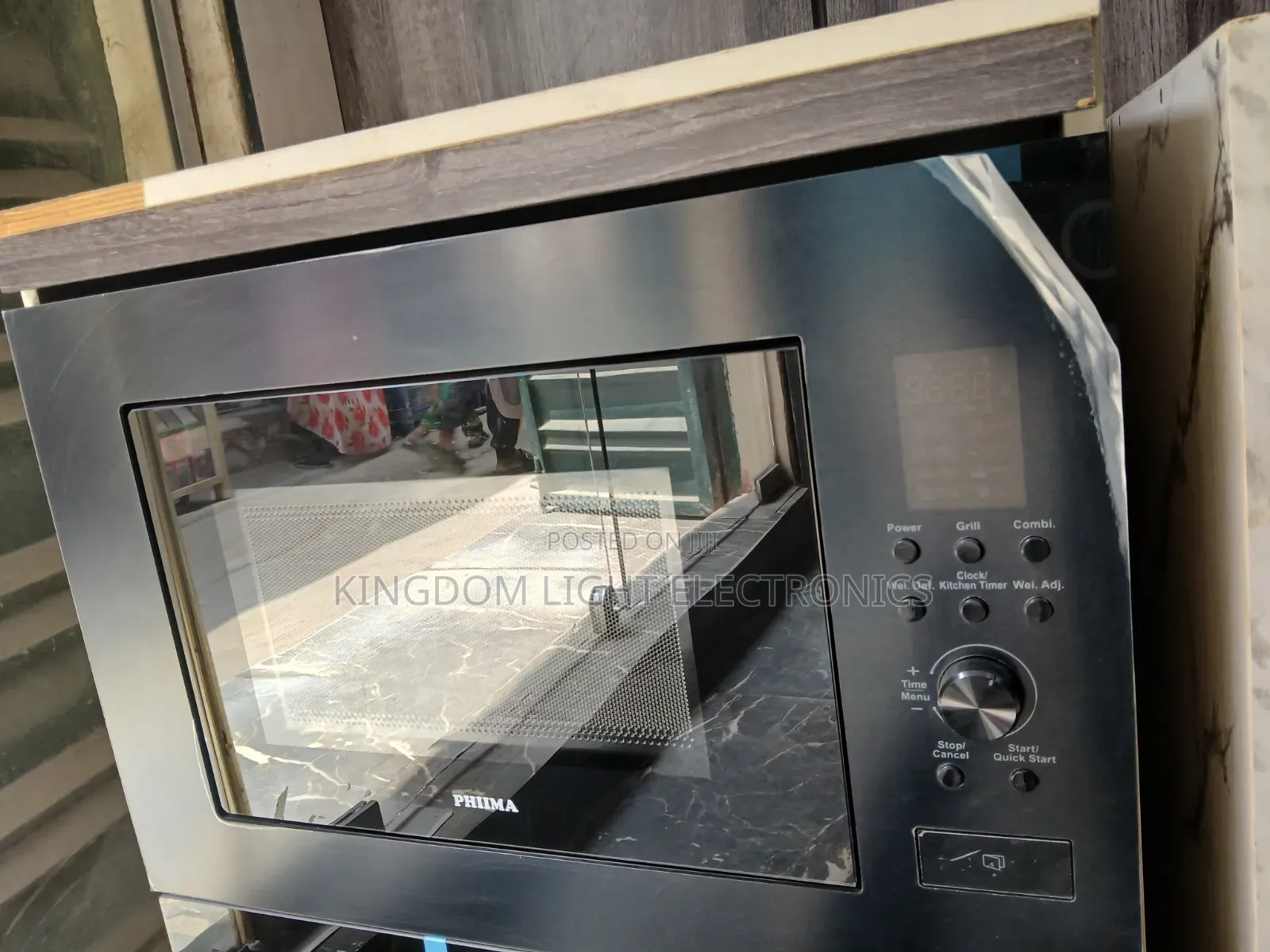 High Quality Phima Inbuilt 60x60cm Microwave 25liters Copper