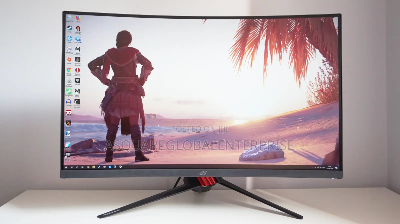 Asus Rog Strix 32 Inch WQHD Curved 144hz Gaming Monitor.