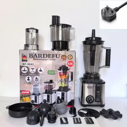 Bardefu 6-in-1 Heavy Duty Juicer Blender 3l – Bf-5042