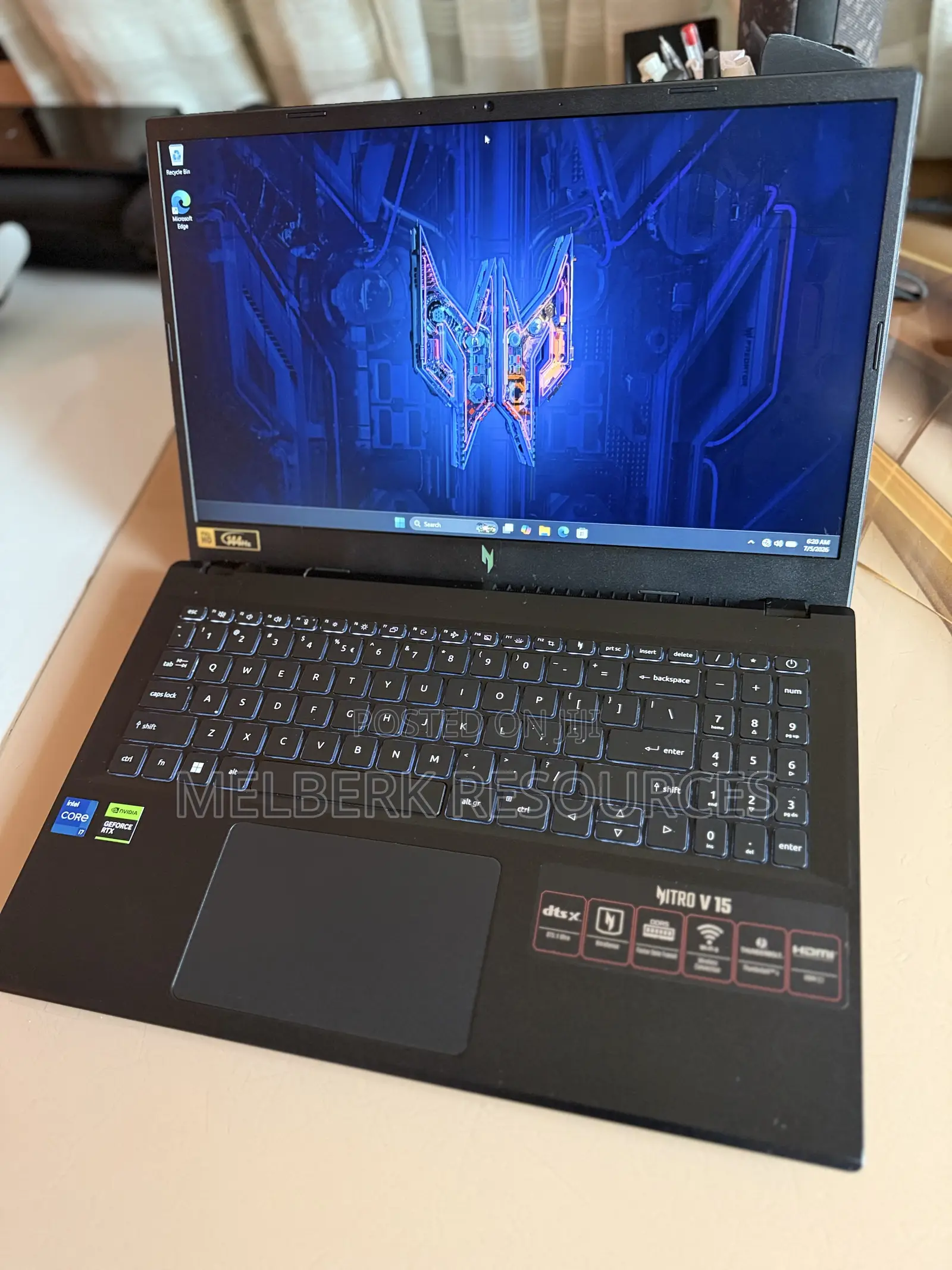 Laptop Acer Nitro V 15 16GB Intel Core i7 SSD 512GB