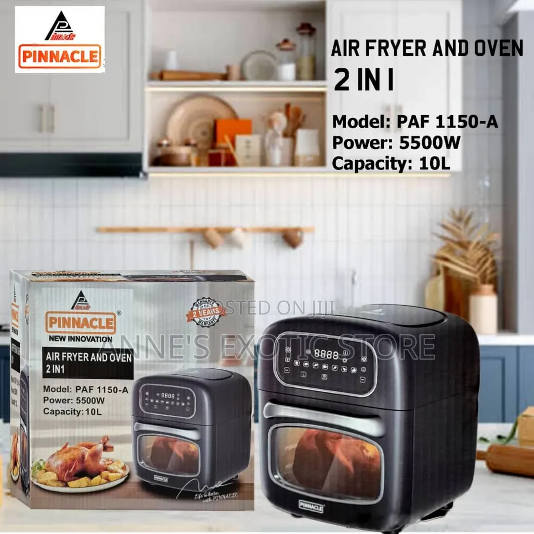 Pinnacle 2-in-1 Digital Air Fryer Oven 10l – Paf 1150-A