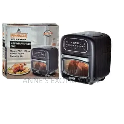 Pinnacle 2-in-1 Digital Air Fryer Oven 10l – Paf 1150-A