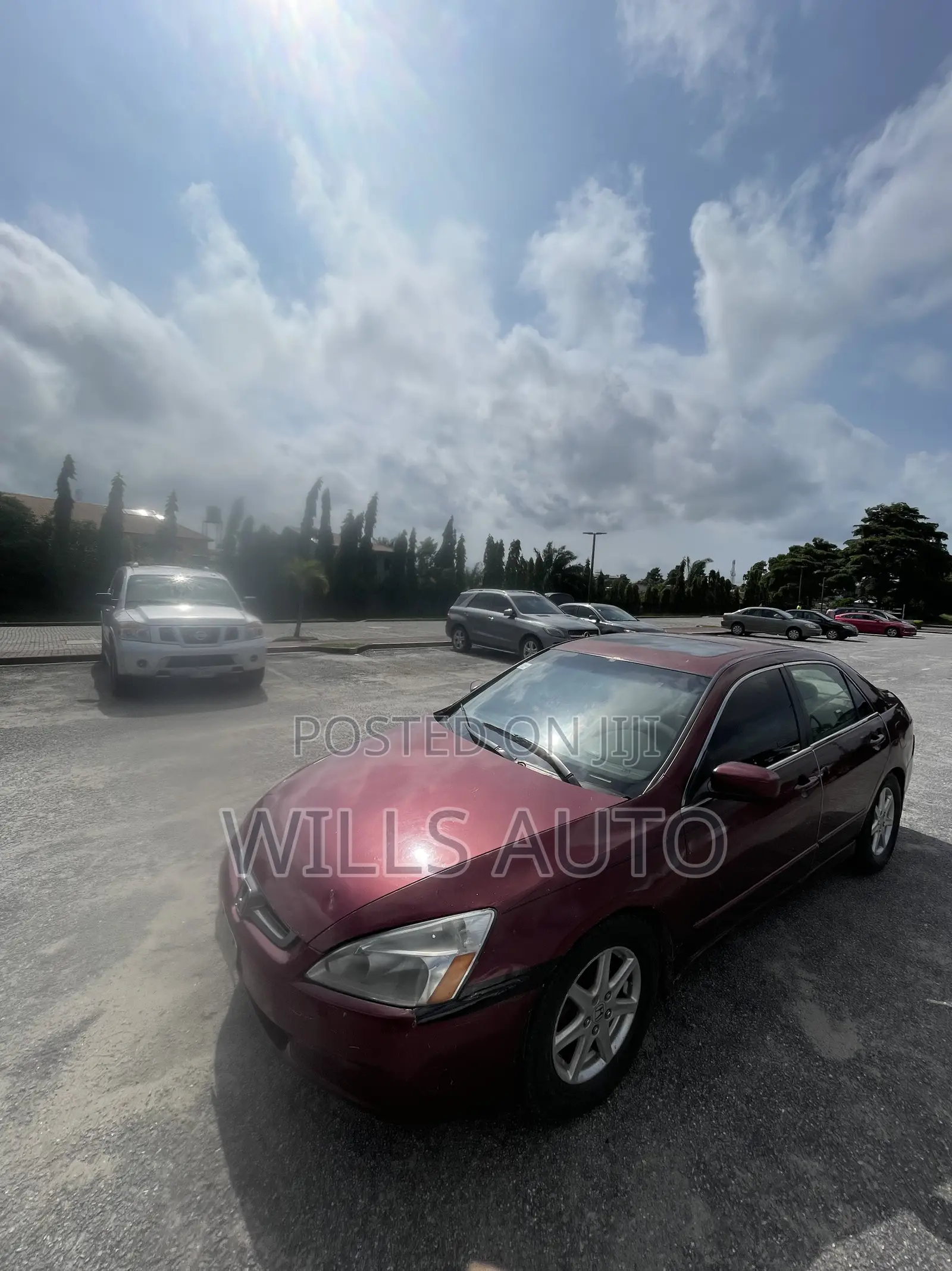 Honda Accord 2004 Burgundy