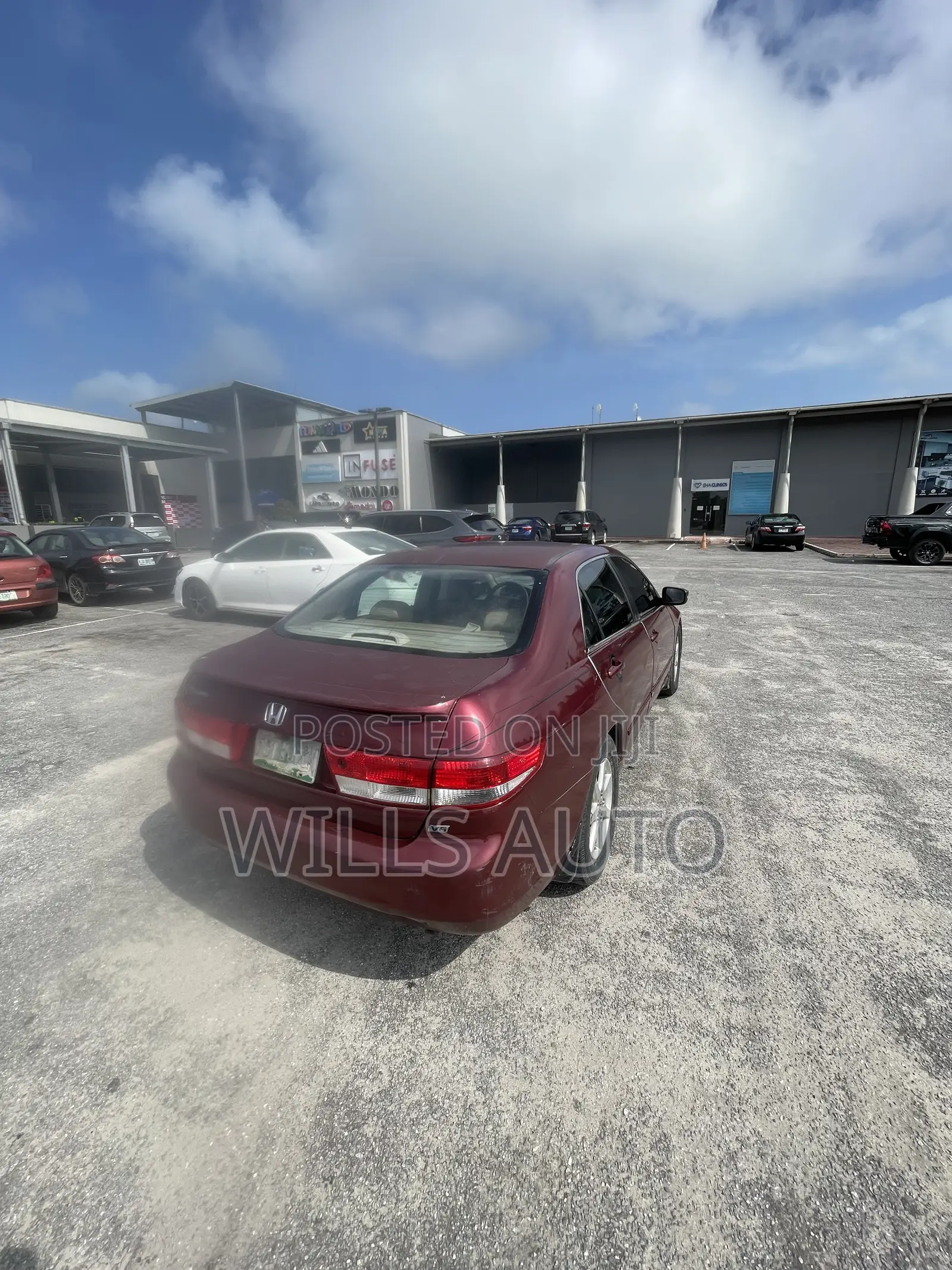 Honda Accord 2004 Burgundy