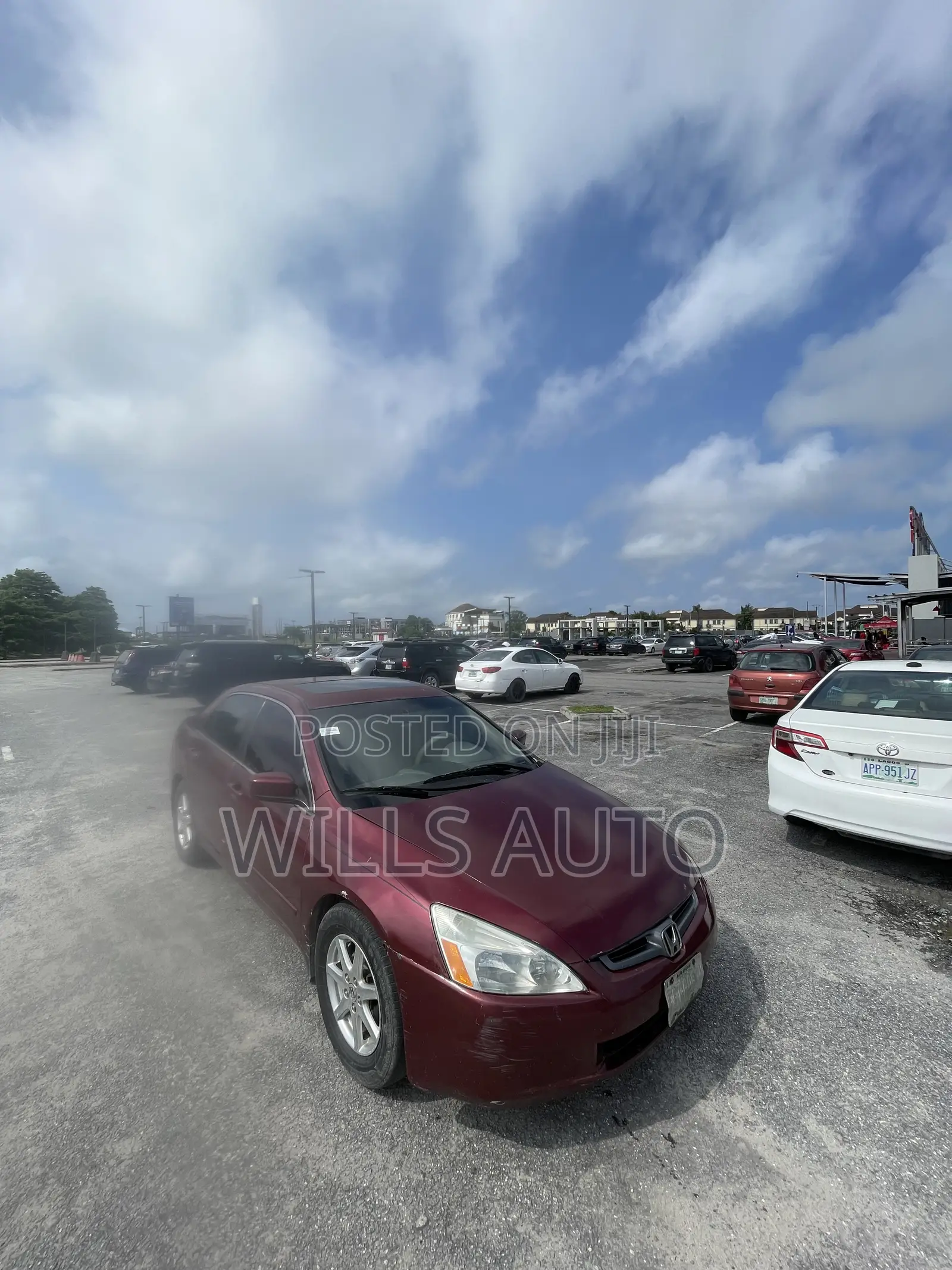 Honda Accord 2004 Burgundy