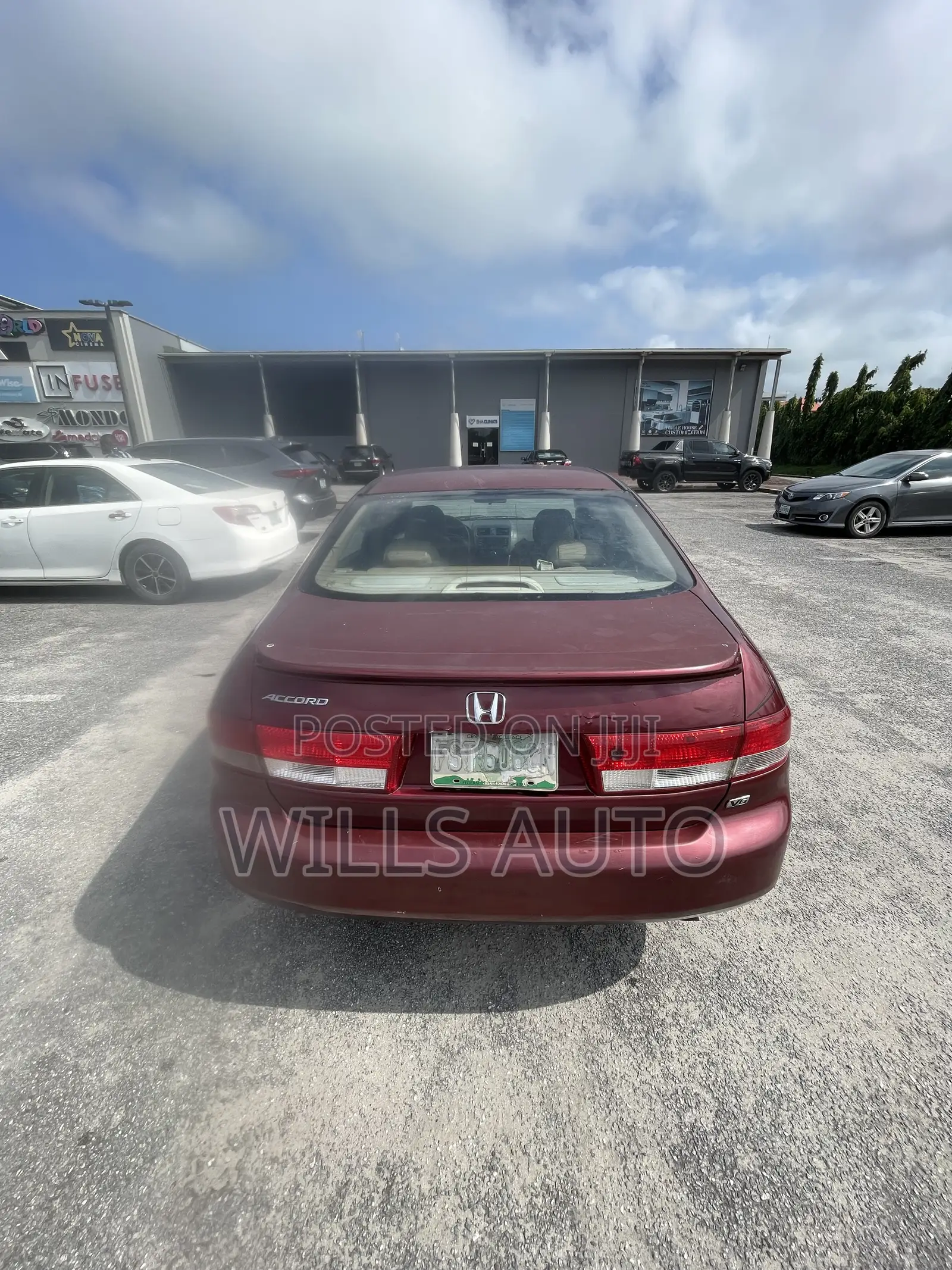 Honda Accord 2004 Burgundy
