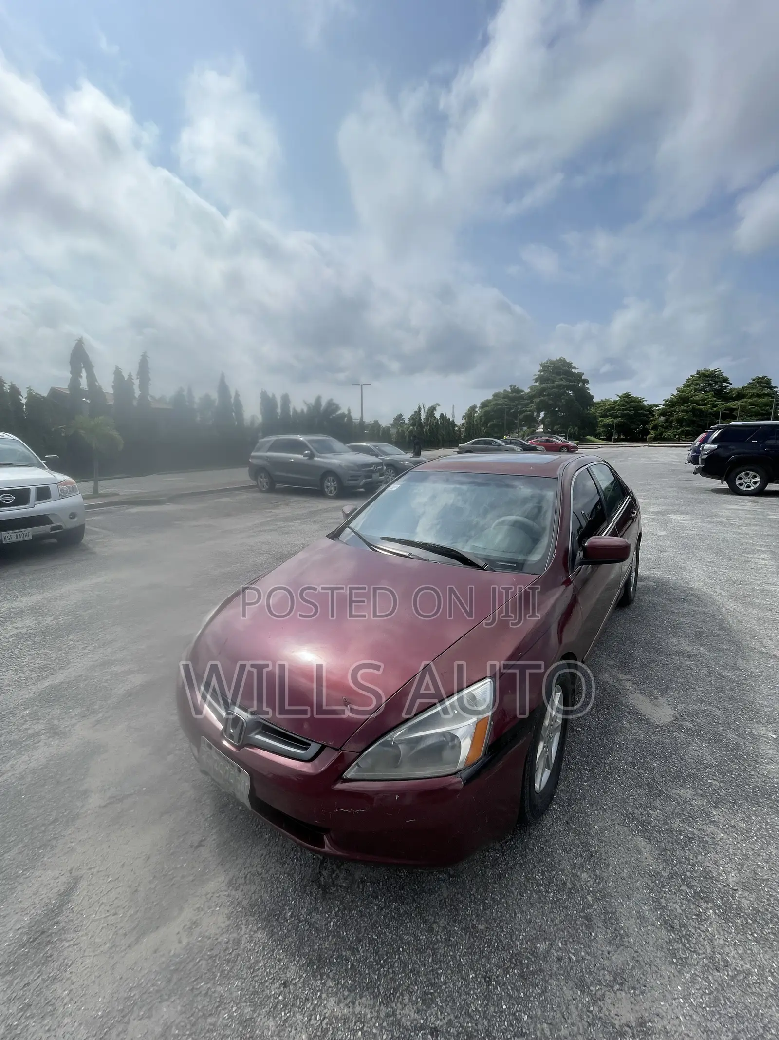 Honda Accord 2004 Burgundy