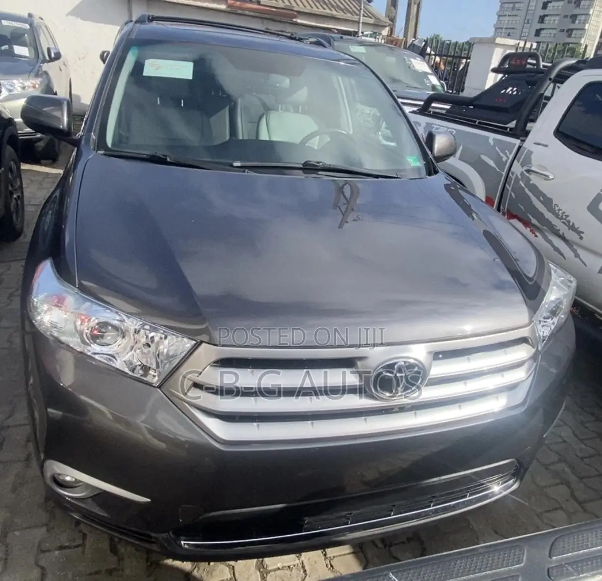 Toyota Highlander Limited 2012 Gray