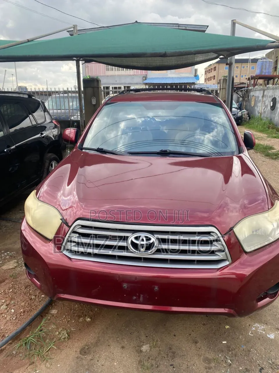 Toyota Highlander 2008 Burgundy