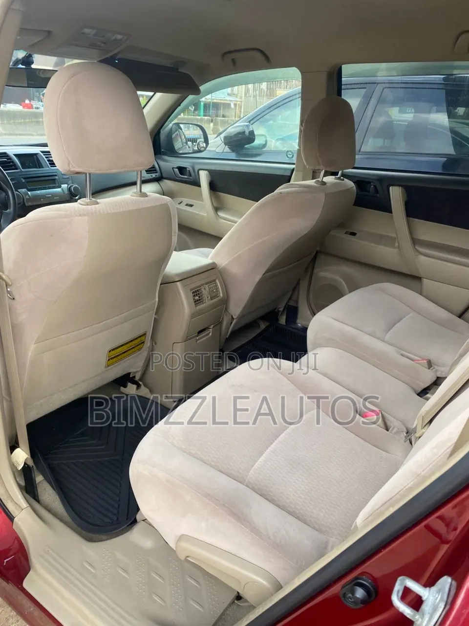 Toyota Highlander 2008 Burgundy
