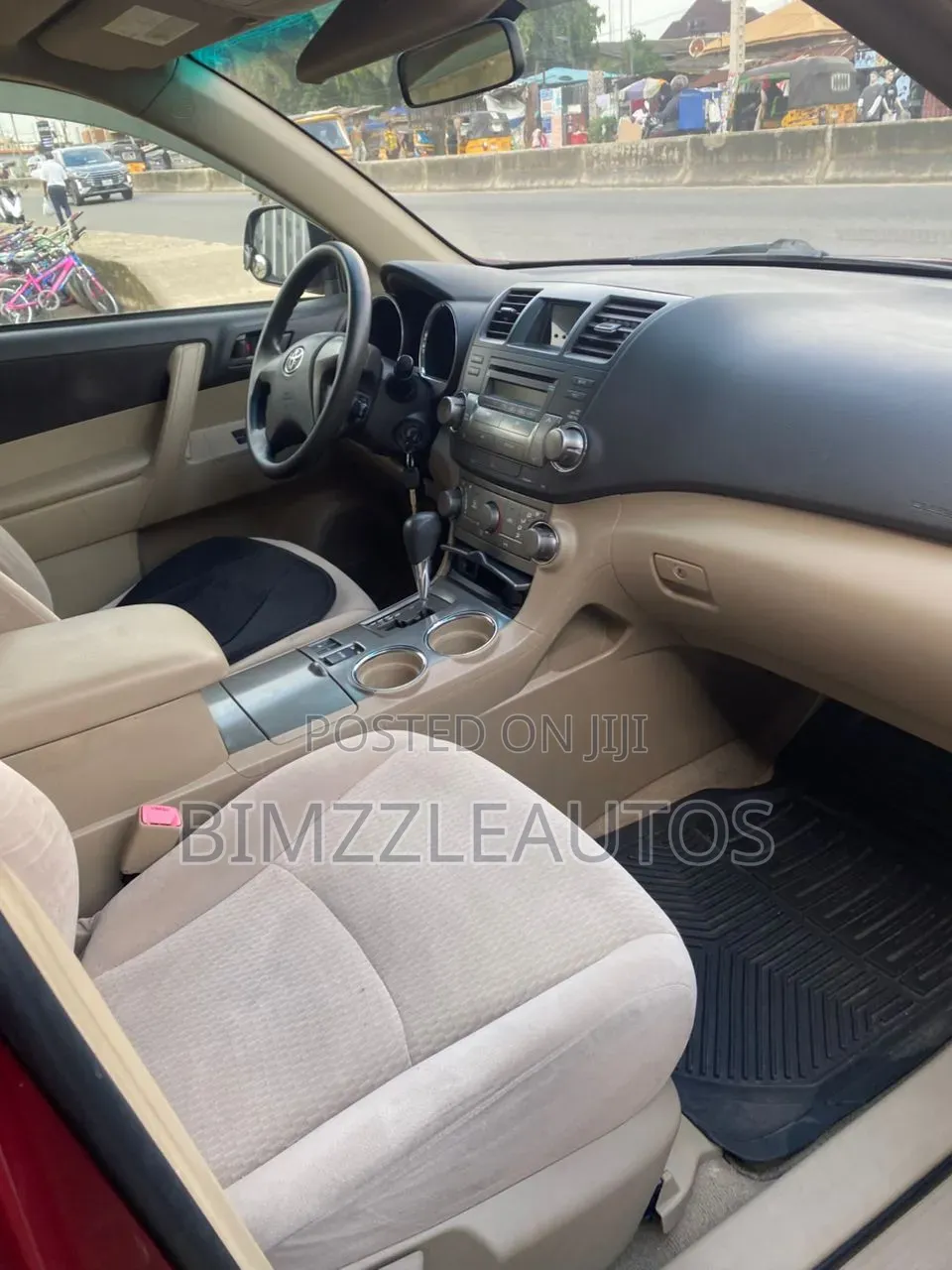 Toyota Highlander 2008 Burgundy
