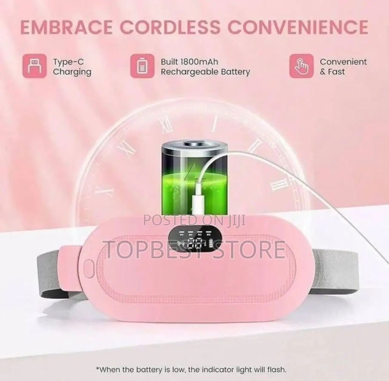 Vibrating Soothing Belt/Massager