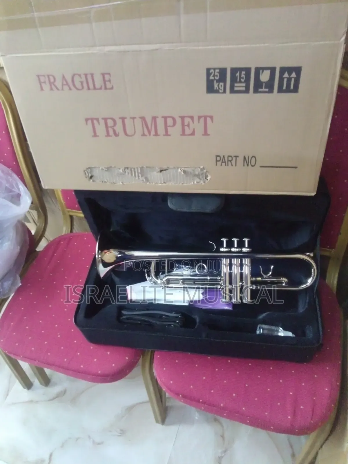 Quality Yamaha Sliver Trumpet