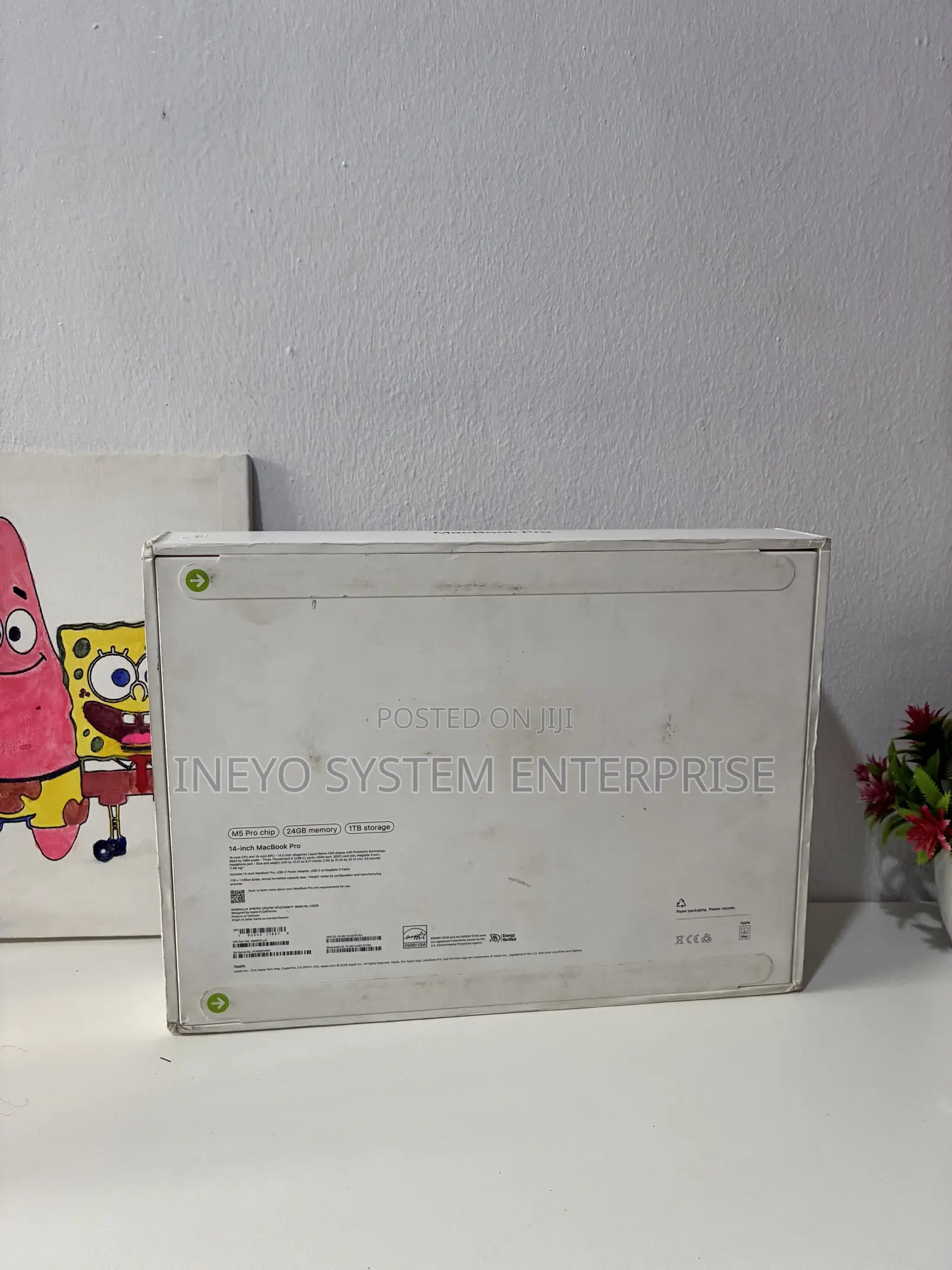 New Laptop Apple MacBook Pro 2026 M5 Pro 24GB Apple M5 Pro SSD 1T