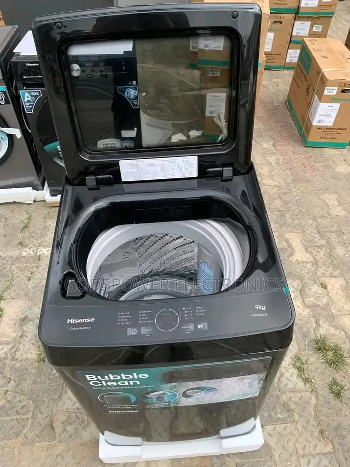 Hisense 9kg Bubble Clean Automatic Washing Machine