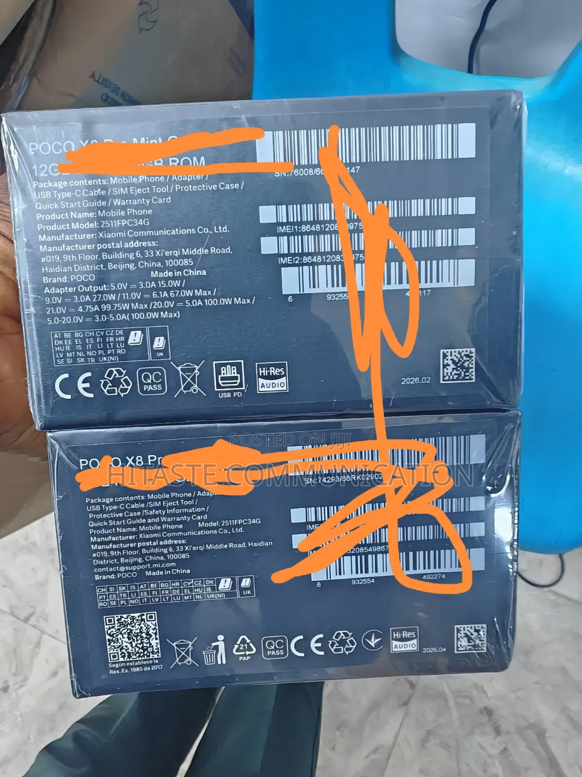 New Xiaomi Poco X8 Pro Max 512 GB White