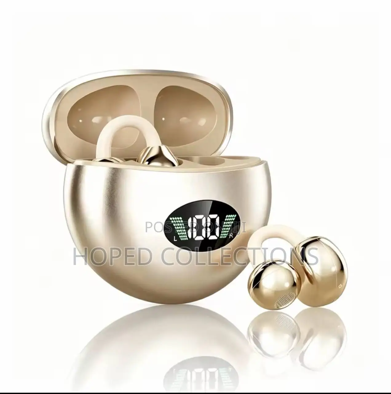 Wireless Clip-on Bluetooth Earbuds