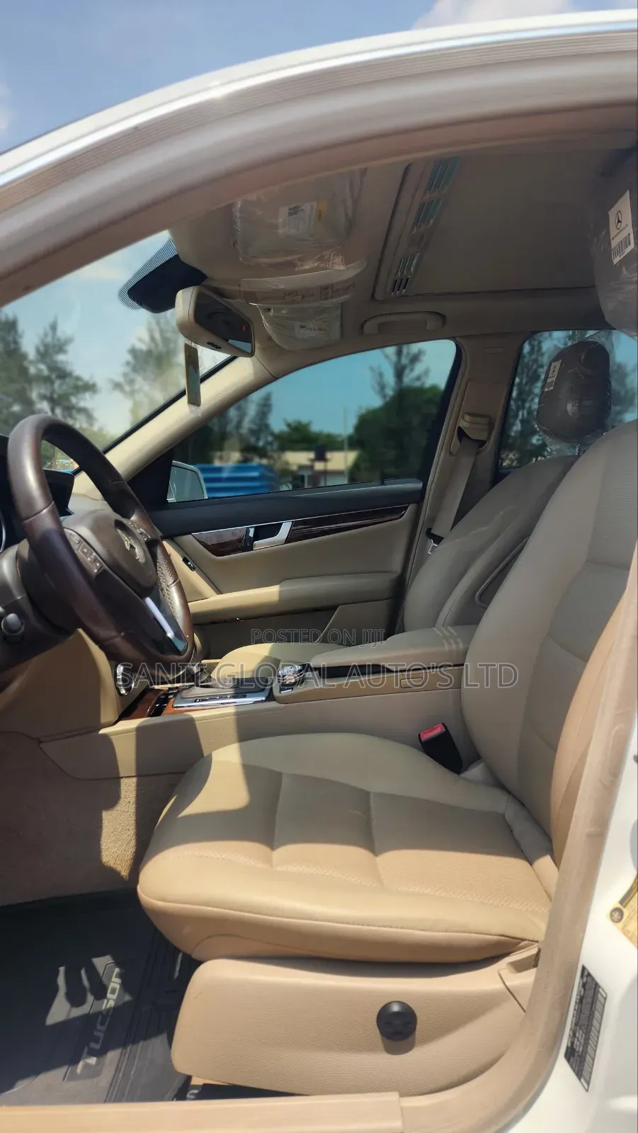 Mercedes-Benz C300 Luxury 4Matic Sedan AWD (3.5L 6cyl 7A) 2013 White