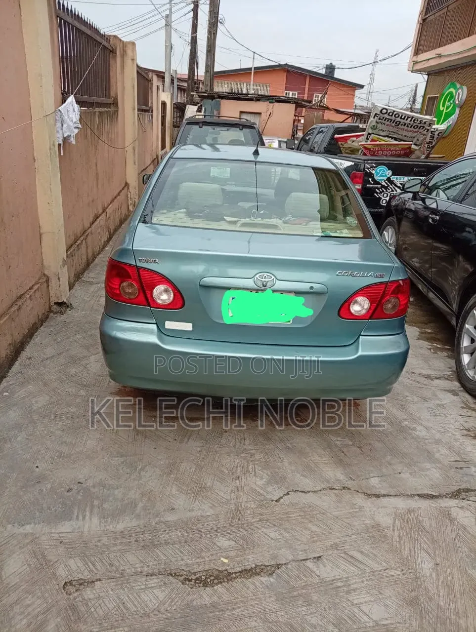 Toyota Corolla 2007 Green