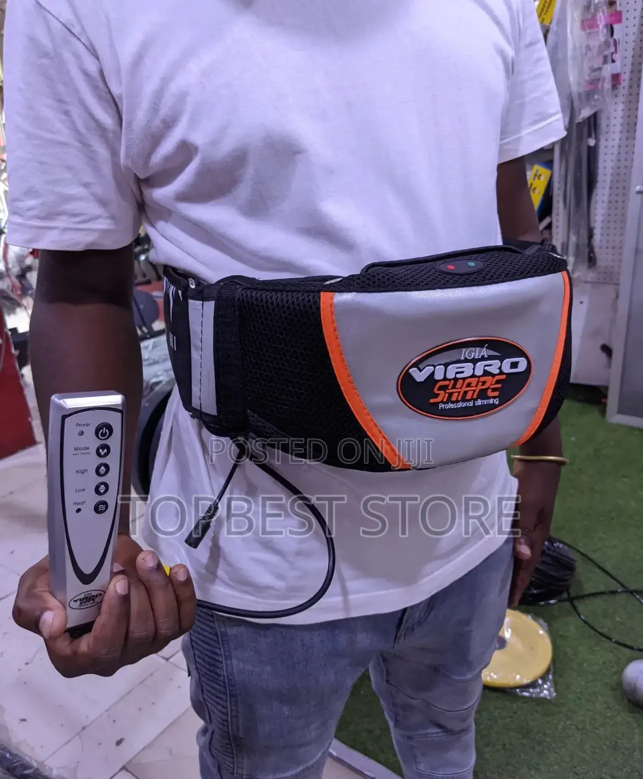 Electric Vibration Belt Professional Body Slimming Vibration Belt