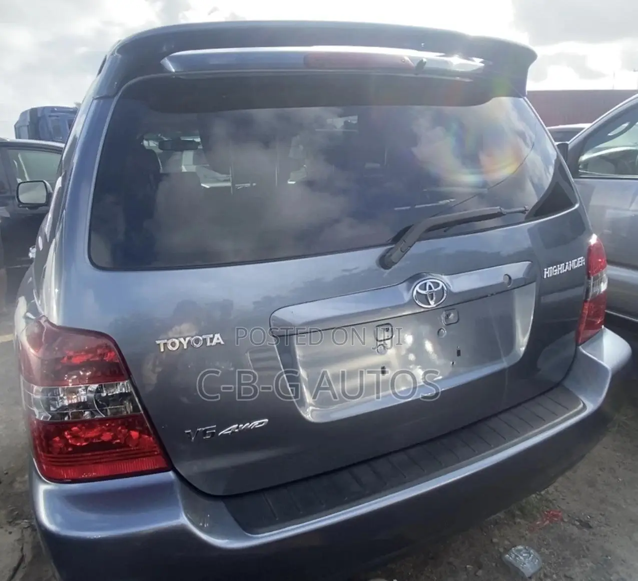 Toyota Highlander Limited V6 2007 Blue