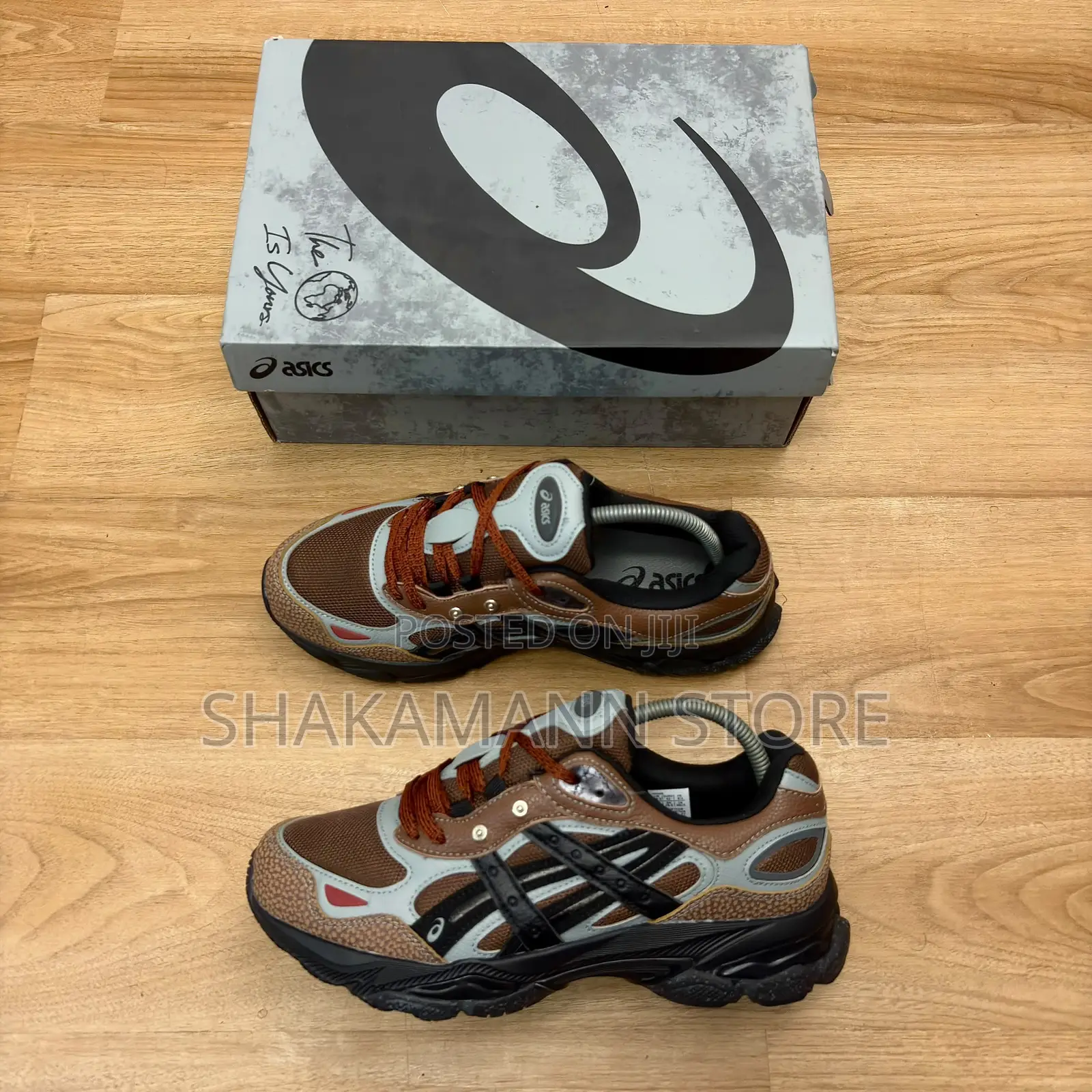 Hal Studios X Asics Gel Nyc 2.0 “ Mahogany and Black “
