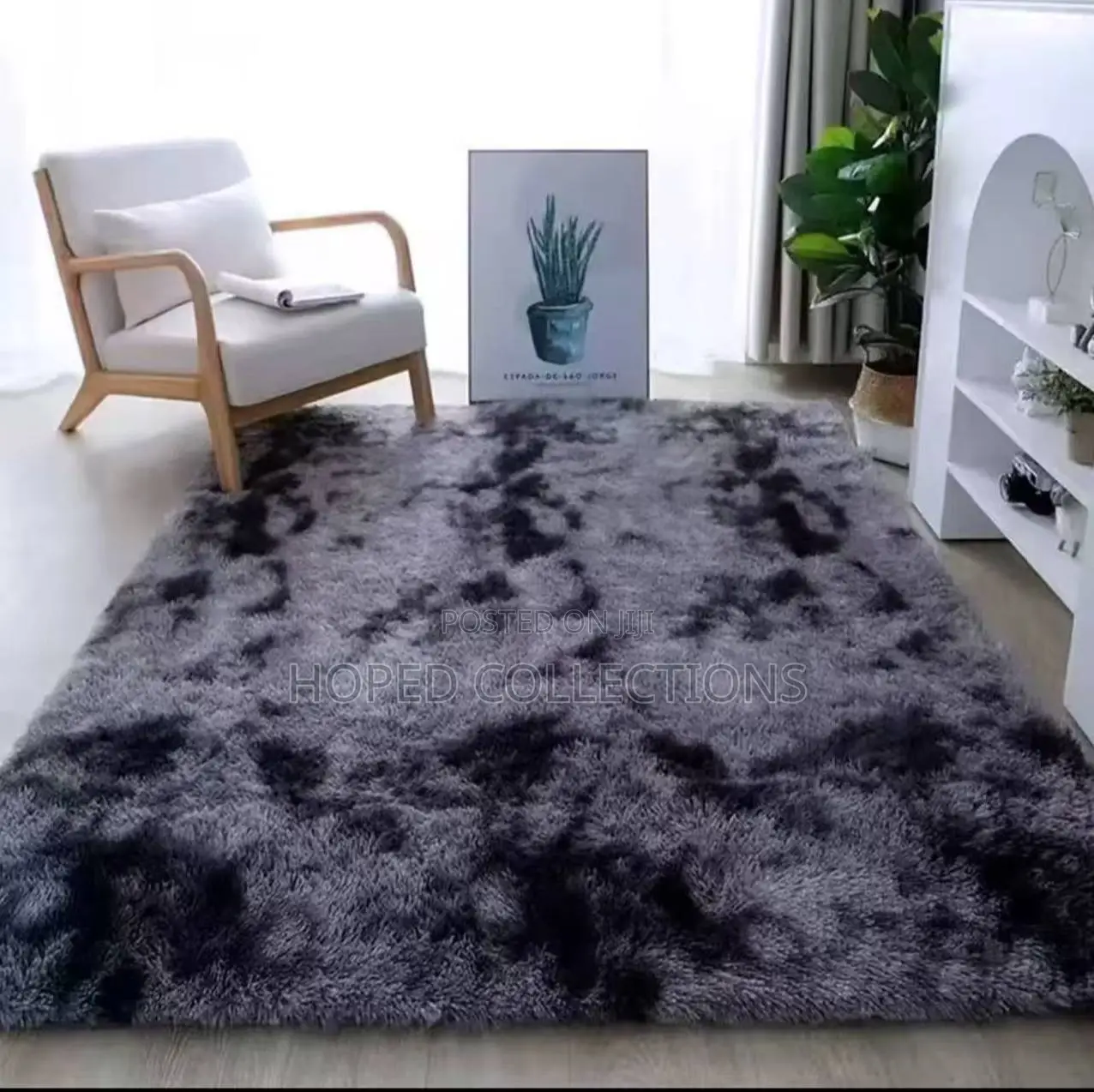 Soft Fluffy Center Rug 160x230cm